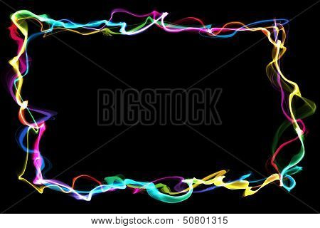 Abstract Ribbon Frame