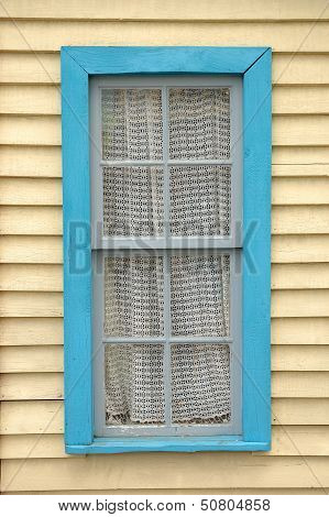 Wooden Wall With Window