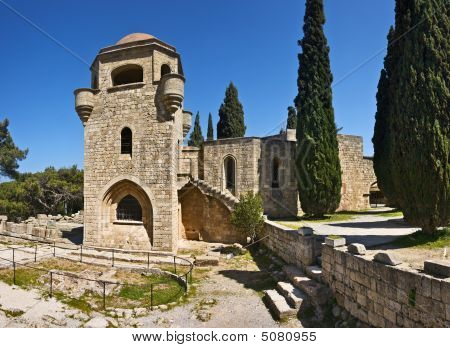Filerimos Monastery, Rodosz, Görögország