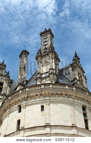 Castle of Chambord in Cher Valley France