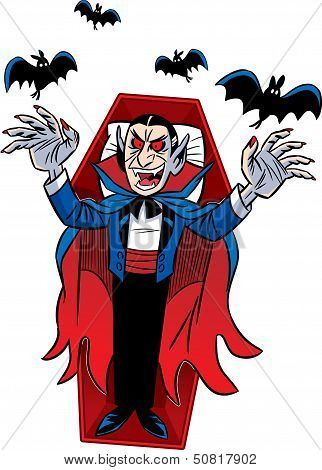 Count Dracula. Halloween