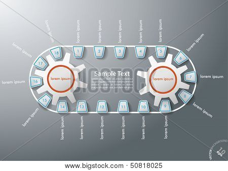 Line Two Gears 18 Options