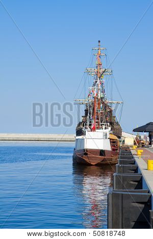city port of Gdynia
