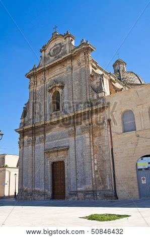 Church of St. Maria di Costantinopoli. Manduria. Puglia. Italy.