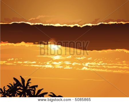 Pôr do sol