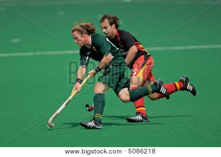 Herren Feldhockey Aktion
