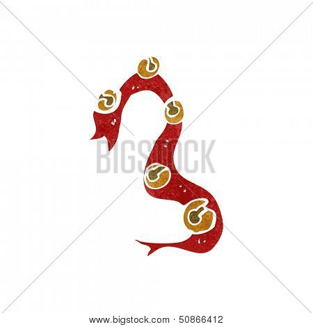 retro cartoon sleigh bells