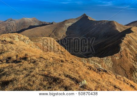 The Moldoveanu Peak In Fagaras Mountains