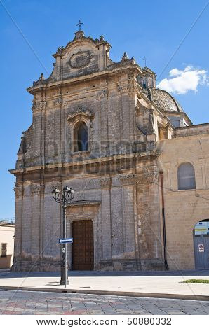 Church of St. Maria di Costantinopoli. Manduria. Puglia. Italy.