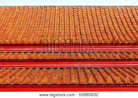 Marble Temple Roof