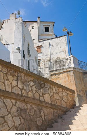 Alleyway. Rodi Garganico. Puglia. Italy.