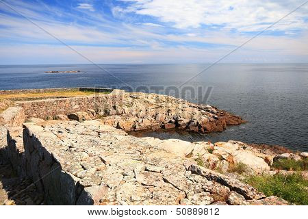 Fort Christiansoe Island Bornholm Denmark