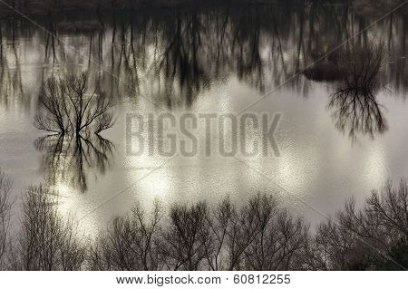 Lake flood