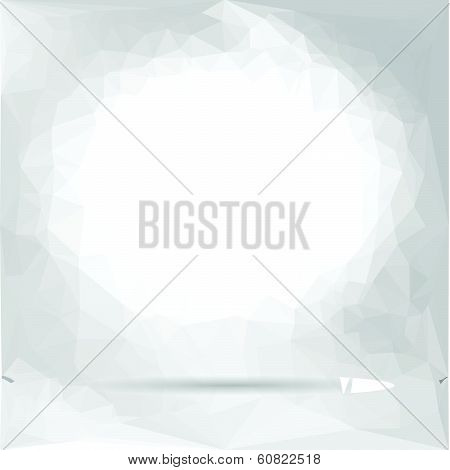 Vector Illustration Of Idea Creative In Polygon Design