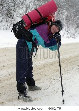 Winter Mädchen