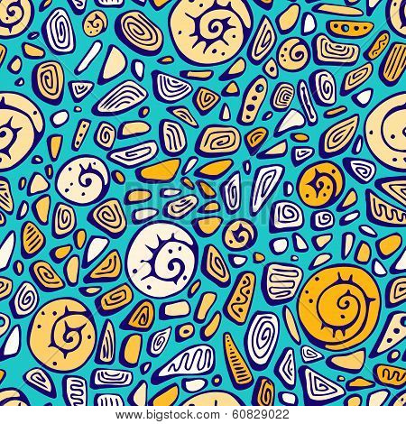 Seabed seamless pattern
