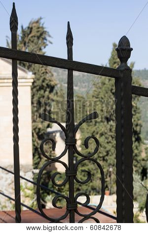 Iron Fence .