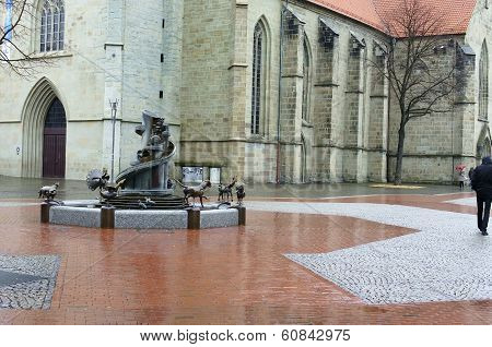 Fountain in Hamm
