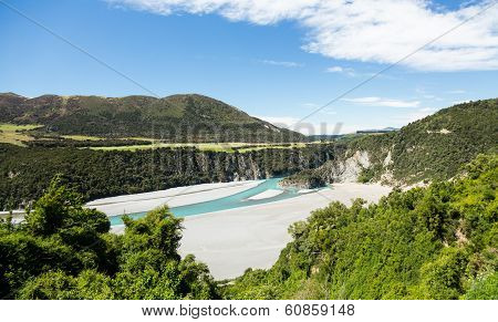 View Of Southern Alps New Zealand