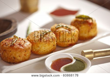 Fried Dhokla