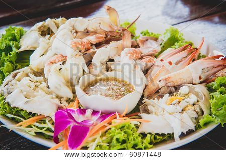Steamed Crab ready eat