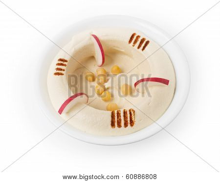 Hommos Plate - Lebanese Cuisine