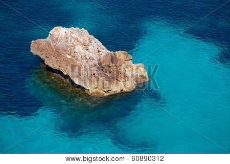 Cala Macarella Ciutadella Menorca turquoise Mediterranean sea in Balearic islands