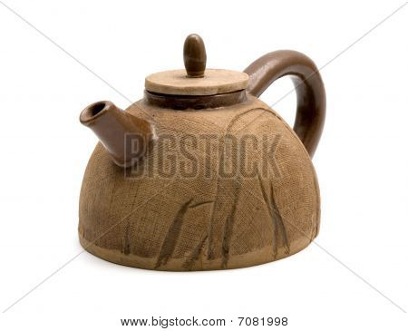 clay tea pot