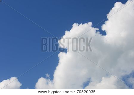 Blue Sky With Clouds