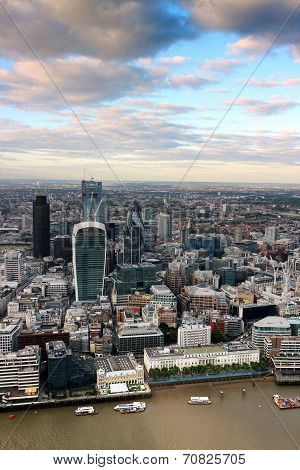 City of London cityscape