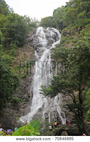 Sarika A Famous Waterfall In Nakhonnayok, Thailand