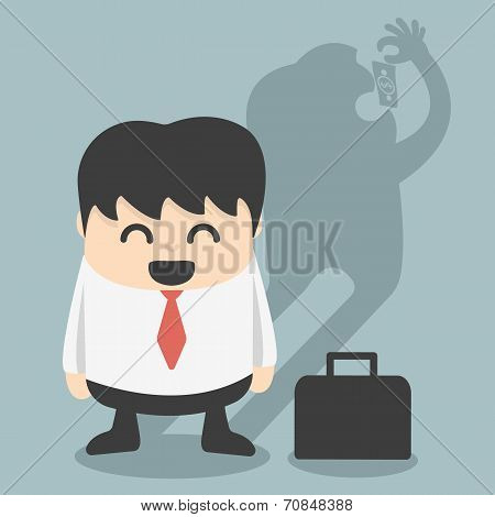 Cartoons concepts corruption