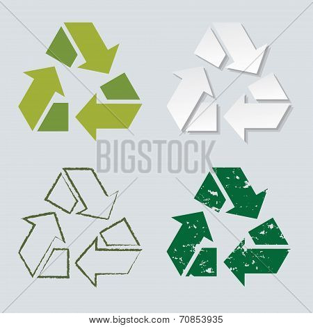 Recycle signs