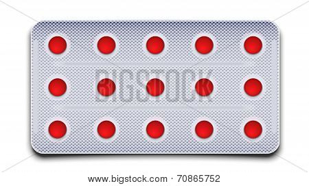 vector modern pells on white background.