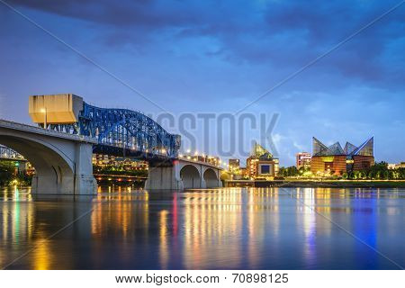 Chattanooga, Tennessee, USA downtown skyline.