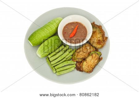 Chili Paste With Fresh Vegetables