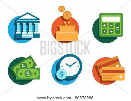 banking icons