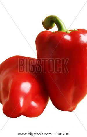 Red peppers.