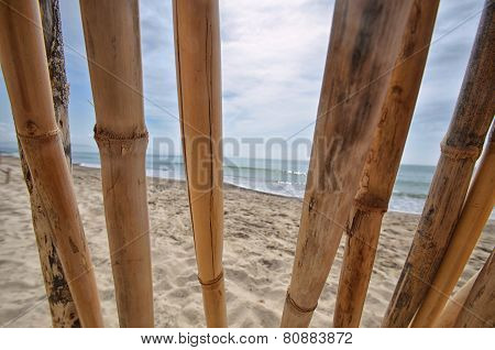 spiaggia capanna