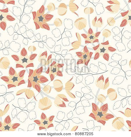 Flowers And Leaves