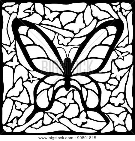 Abstract butterfly