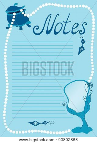 Lined Paper Background