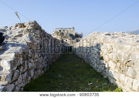Greek Castle Corridor
