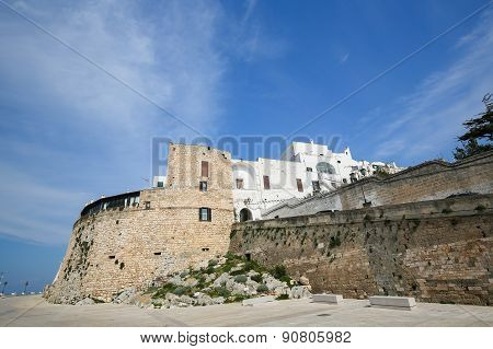 City Walls Of Ostuni, Puglia, Italy