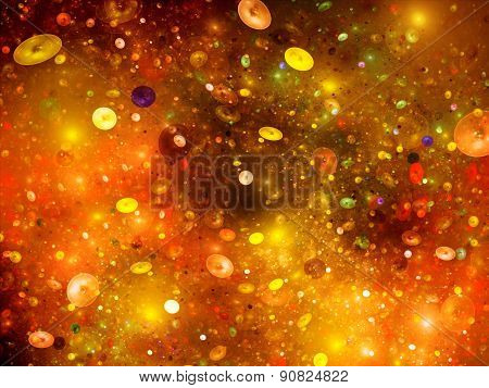 Cosmic Bubbles In Space