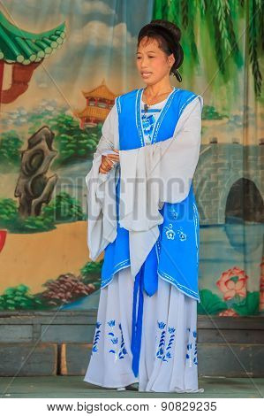 Chinese Opera Street Performance