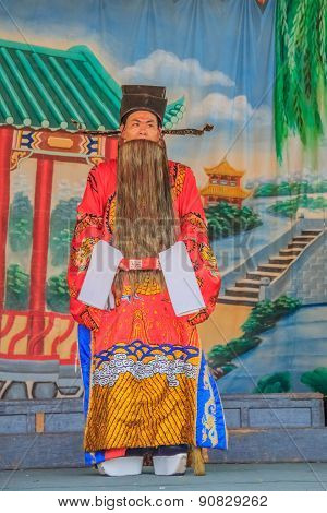 Chinese Opera Street Performance