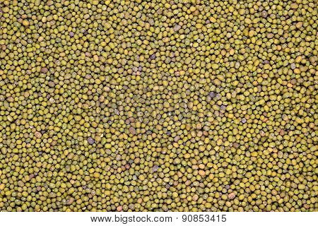 Green Mung Beans Background