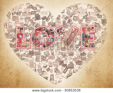 word love letters from newspaper