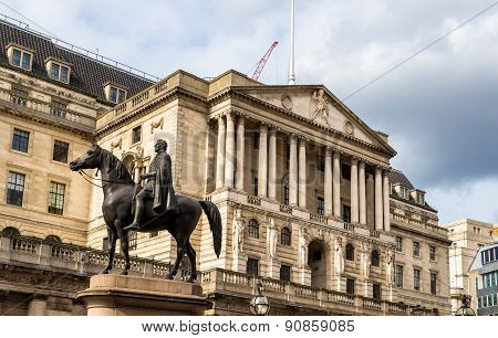 Equestrian Statue Of Wellington In London - England